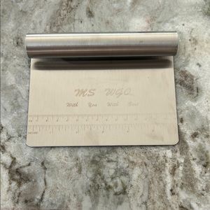Stainless Steel Dough Scraper with Ruler